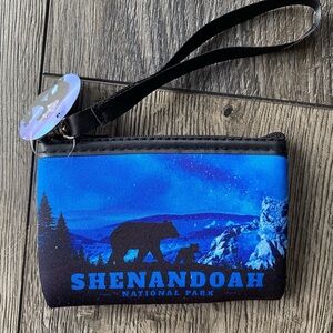 Blue Wristlet